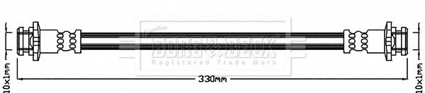 BORG & BECK Pidurivoolik BBH8046